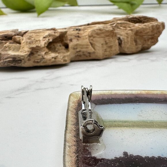 Vintage Early Plastic Horse & Cowboy Brooch With Silhouette Design - Picture 3 of 6